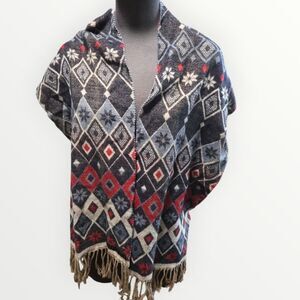 VINTAGE PERRY ELLIS SCARF IN EXCELLENT CONDITION OSFM